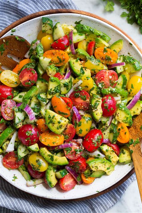 Garden Avocado Salad