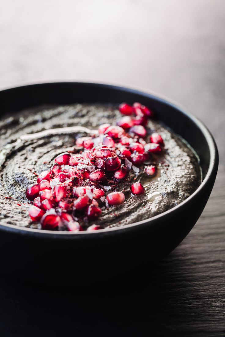Black Tahini Hummus